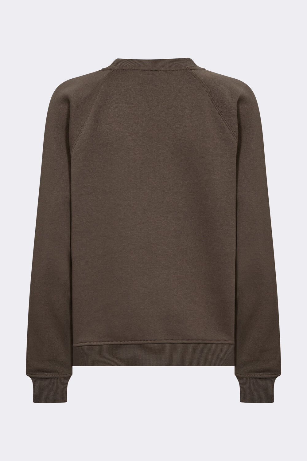 Levete Room LR-Nuka 11 sweatshirt, lavet af økologisk bomuld og genanvendt polyester, med cirkulært logo på forsiden.