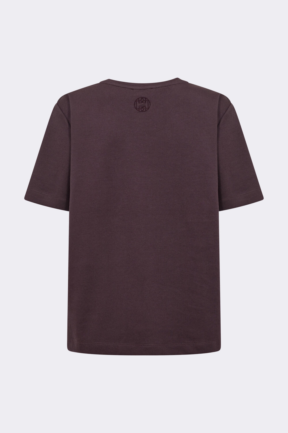 Levete Room LR-Kis 1 T-shirt i bordeaux, ribbet kvalitet med rund hals.