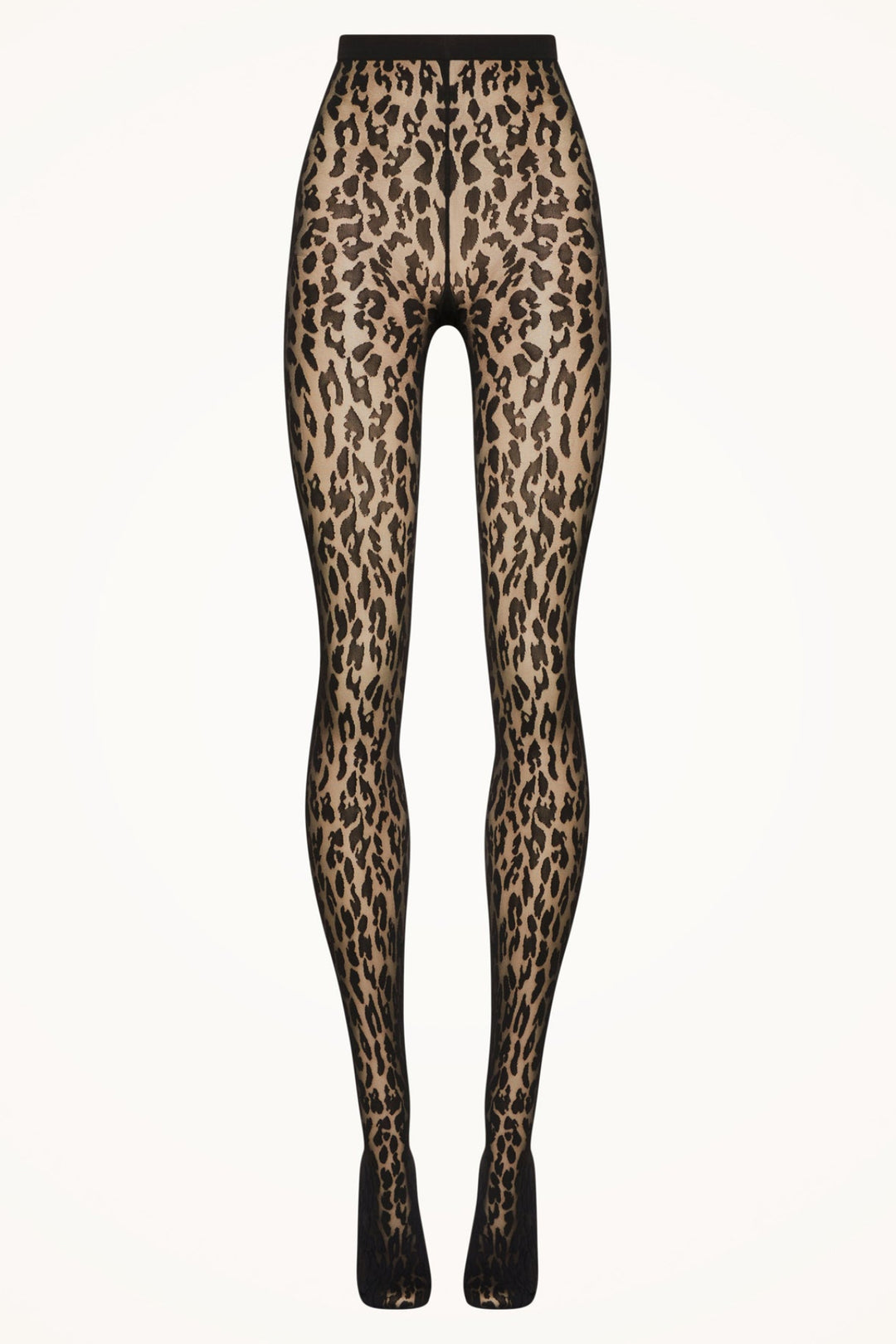 Wolford Leo Tights i black/black – detalje af pasform