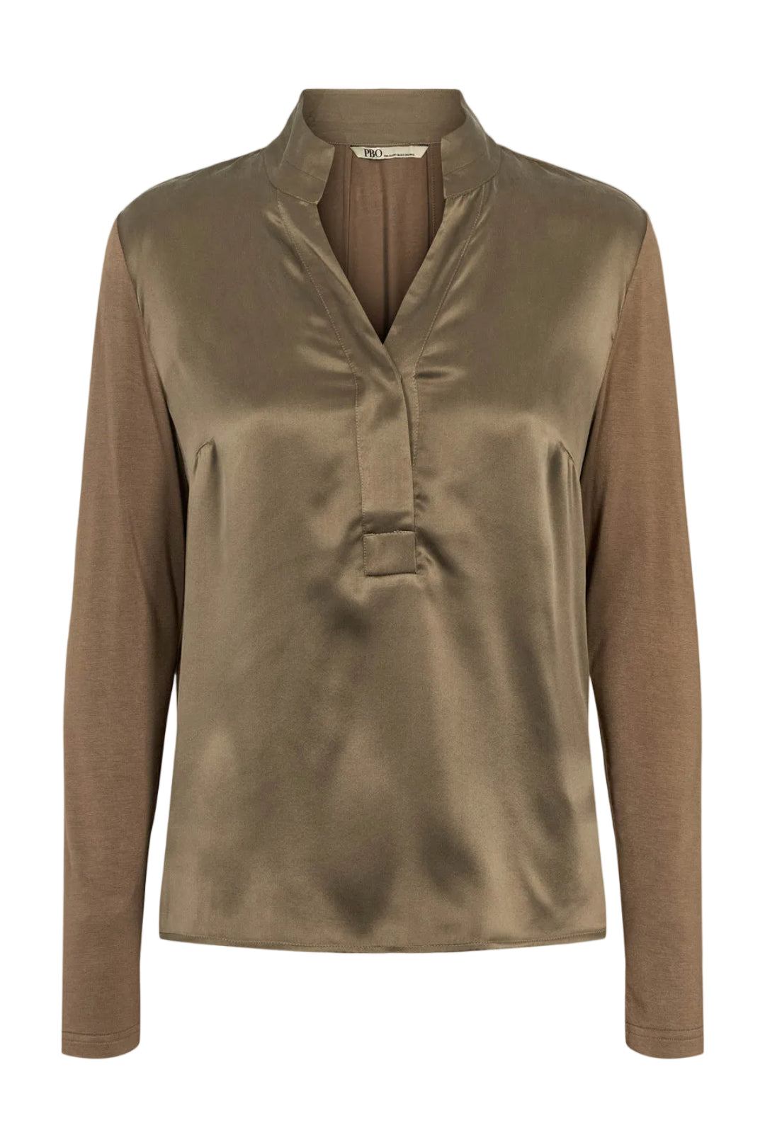 PBO Timbia bluse i chocolate chip
