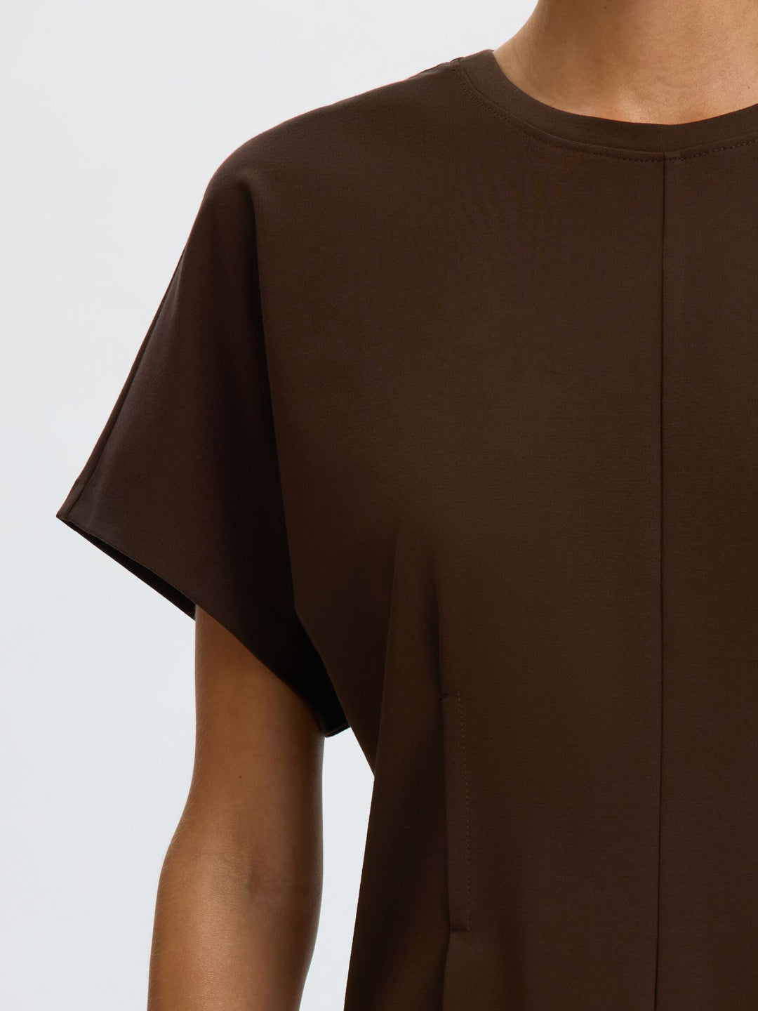 Selected Femme Wera T-shirt i delicioso – detalje