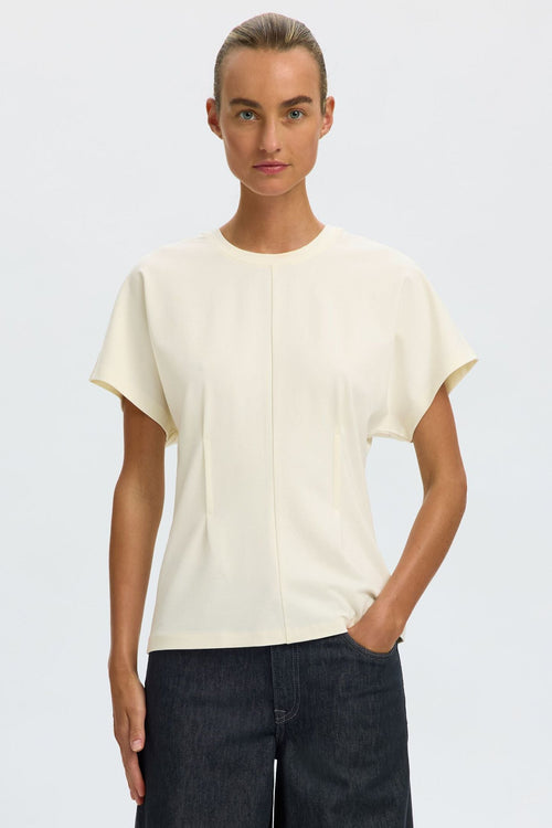 Selected Femme | T-shirt | Wera SS, egret
