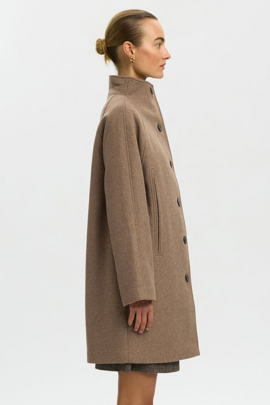 Selected Femme Vinni frakke i fallen rock