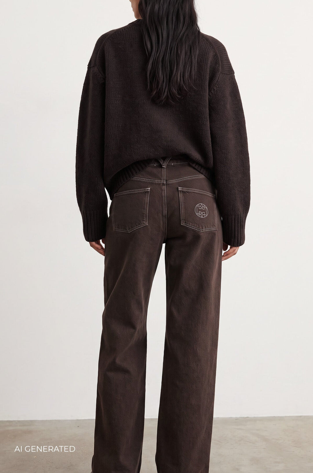 Leveté Room Kosa 23 jeans i brun