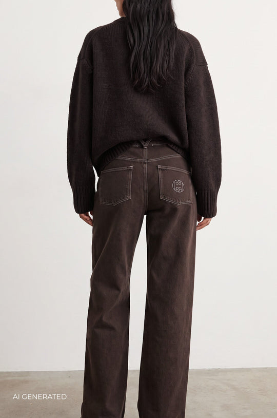 Leveté Room Kosa 23 jeans i brun