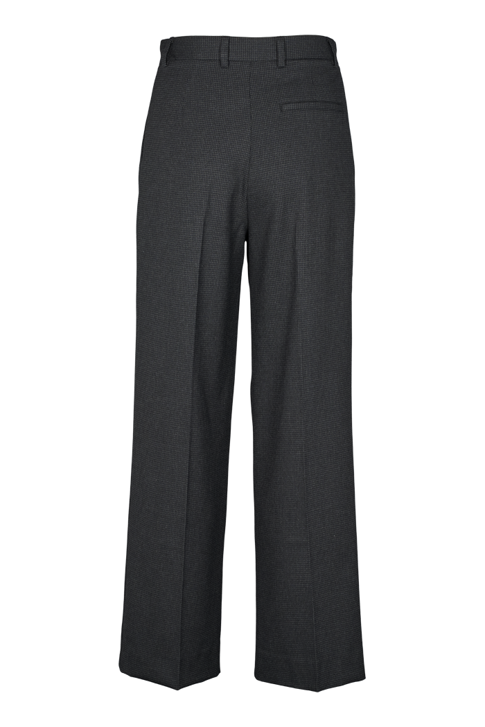 Basic Apparel Marjo Pants blackened pearl/black – detalje af pasform