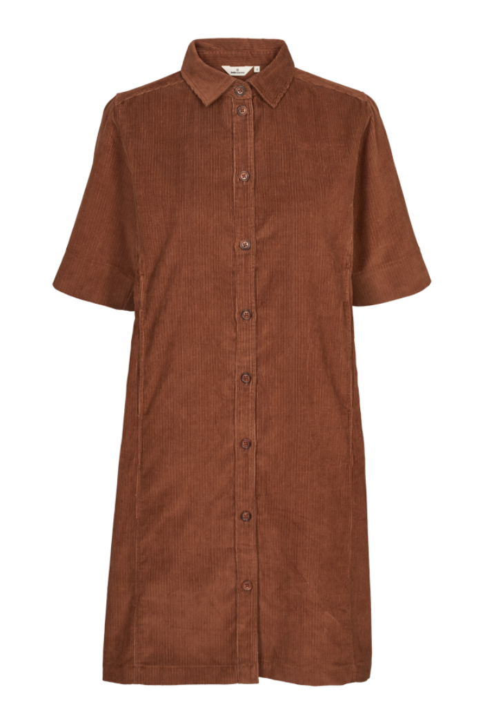 Basic Apparel Millu Dress tortoise shell – materialedetalje
