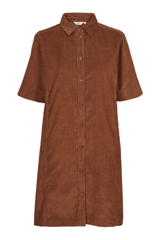 Basic Apparel Millu Dress tortoise shell – materialedetalje