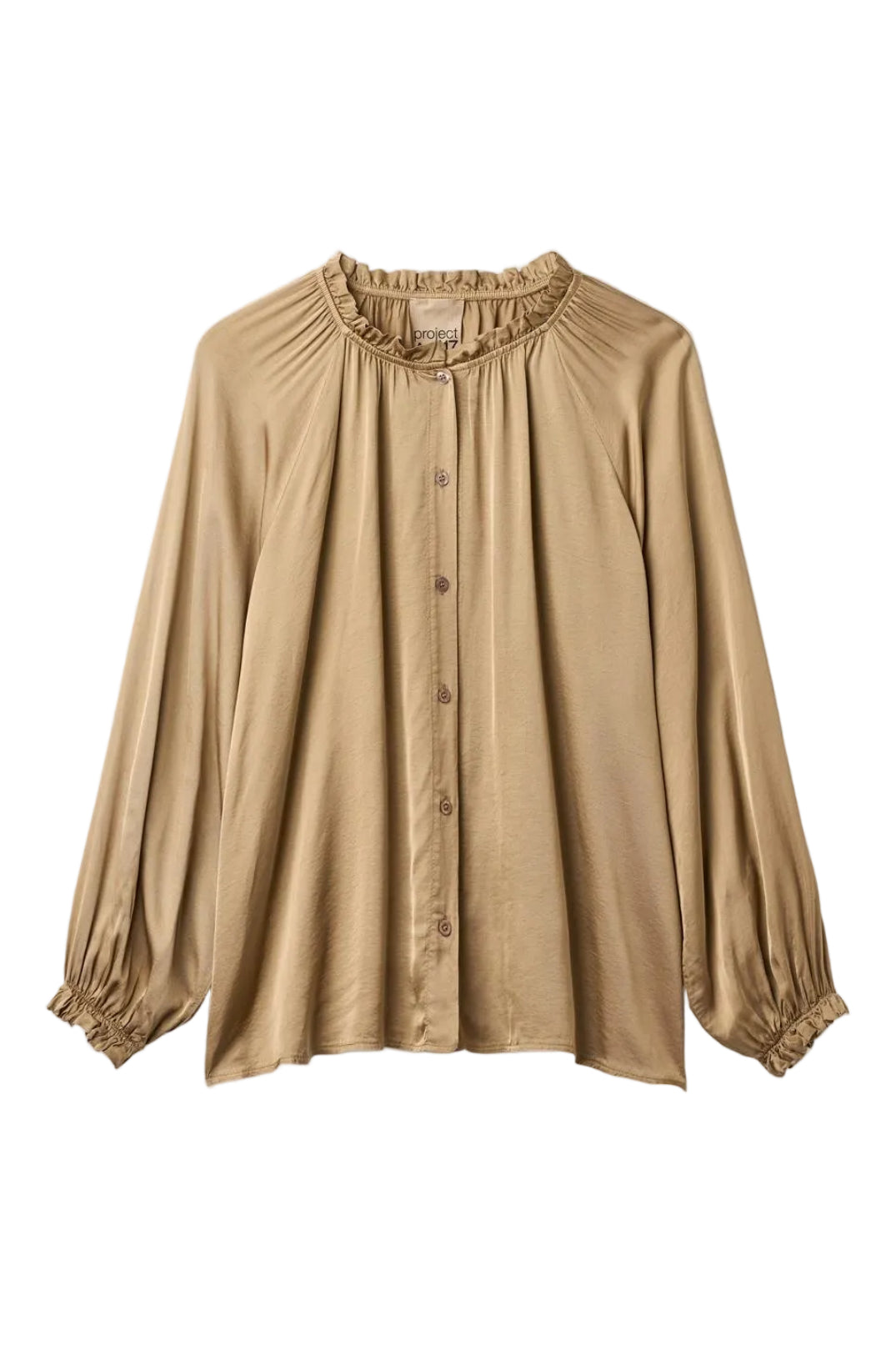 Project AJ117 Rachel skjorte i camel