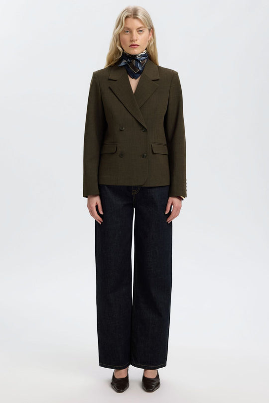 Selected Femme Signe blazer i Delicioso – bagfra