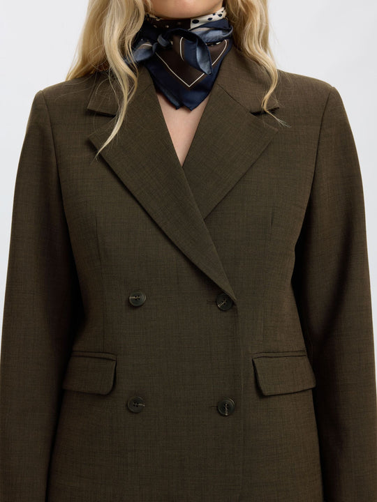 Selected Femme Signe blazer i Delicioso – styling