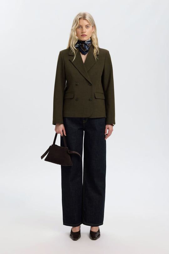 Selected Femme Signe blazer i Delicioso – pasform