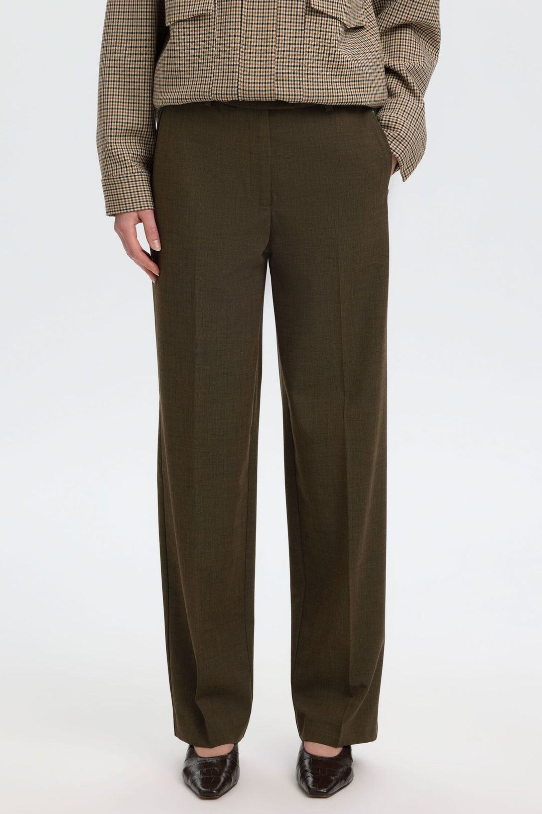 Selected Femme Signe bukser i Delicioso – front