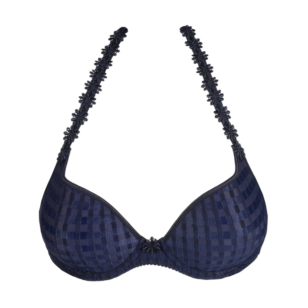 Marie Jo Avero hjerteformet bh i velvet blue – produktfoto