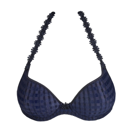 Marie Jo Avero hjerteformet bh i velvet blue – produktfoto