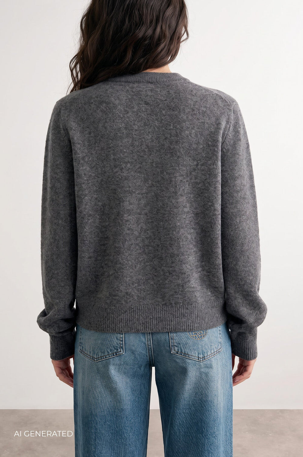 Leveté Room Eloise 2 pullover i mørkegrå