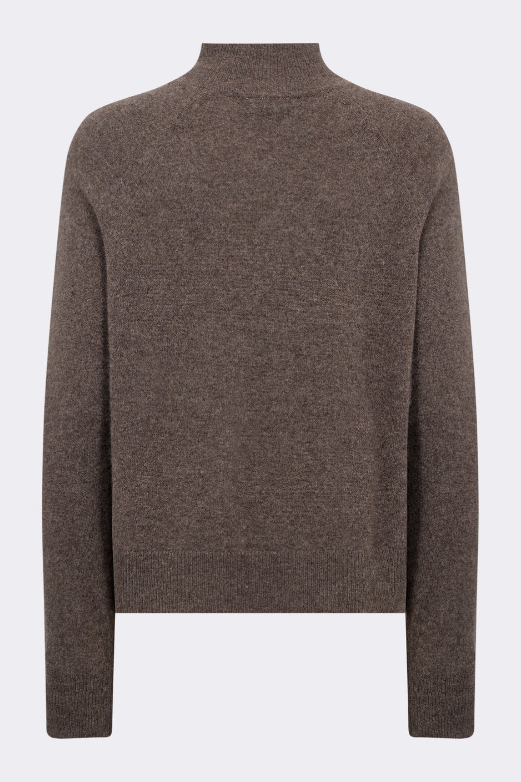Leveté Room LR-Eloise 6 cashmerepullover i After Dark Melange – visning 5