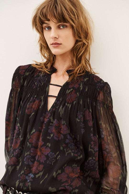 Sort Douce bluse fra ba&sh set bagfra