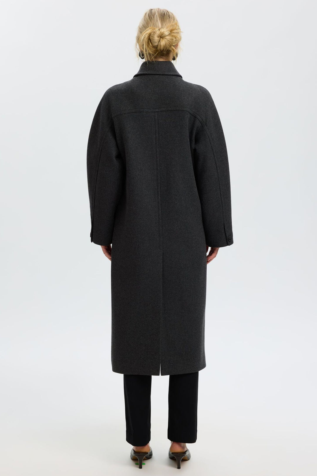 Selected Femme Raey Manteco Coat, dark grey