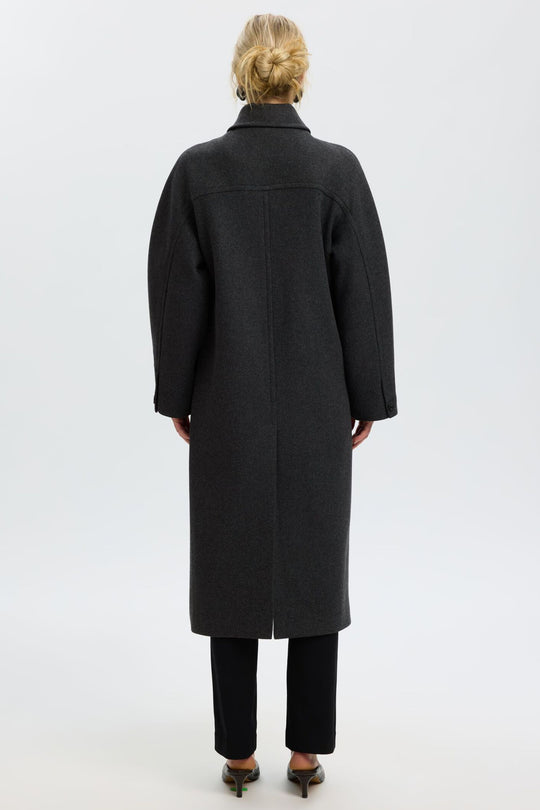 Selected Femme Raey Manteco Coat, dark grey