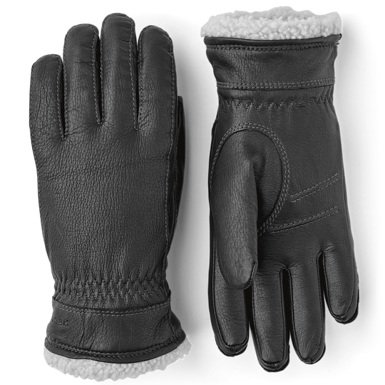 Hestra | Handsker | Deerskin Primaloft Leather Gloves, black