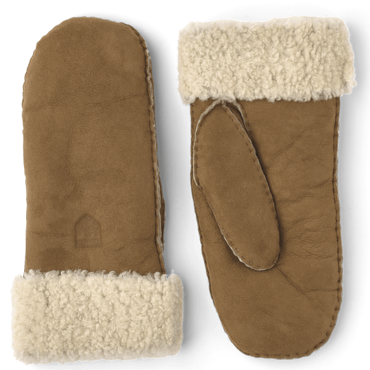 Hestra | Luffer | Sheepskin Mitt Gloves, beige