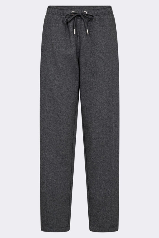 Leveté Room Nuka 15 bukser i dark grey – sweatpants med elastisk talje og lige ben.