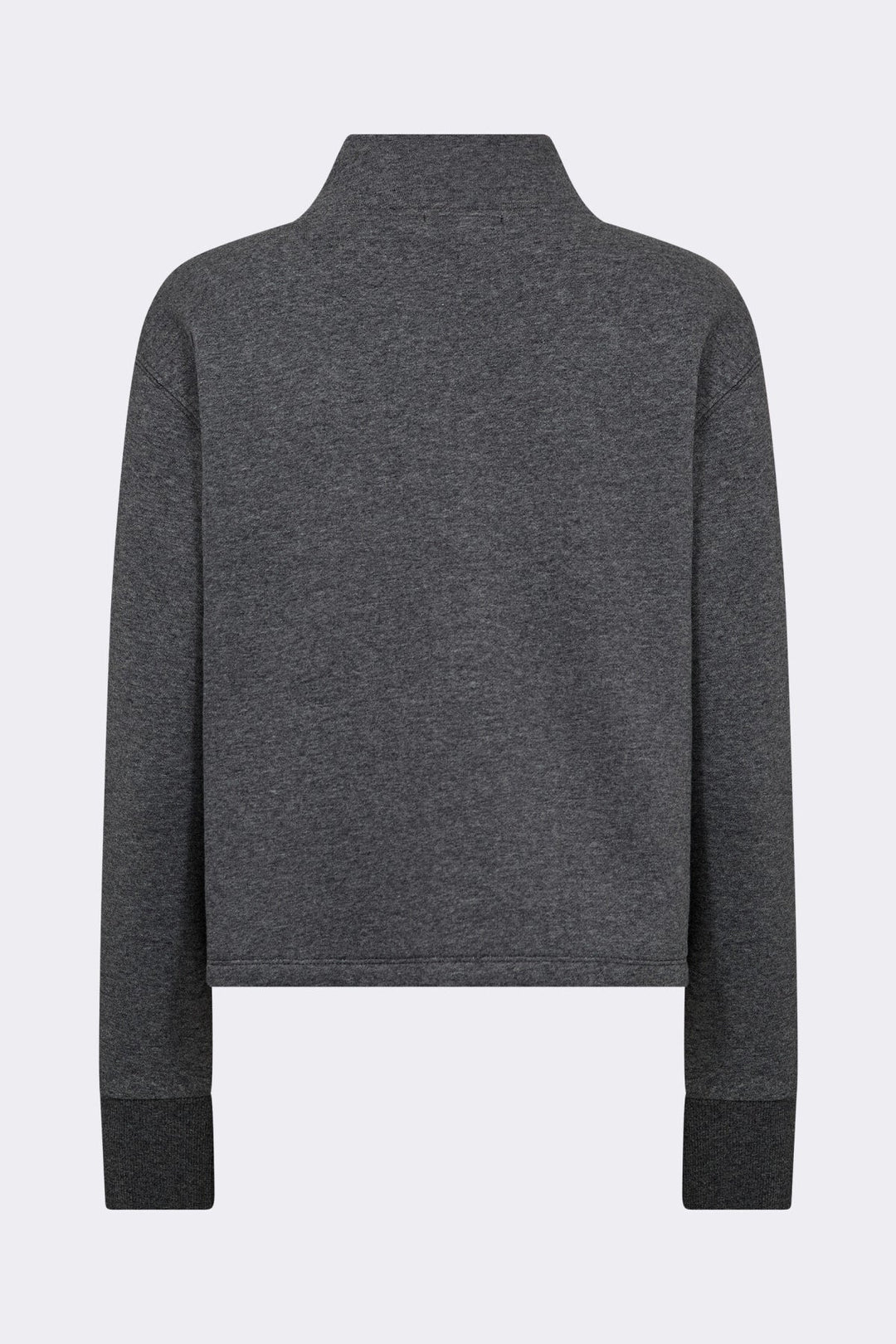 Leveté Room Nuka 16 jakke i dark grey – let jakke med høj krave og lynlås.
