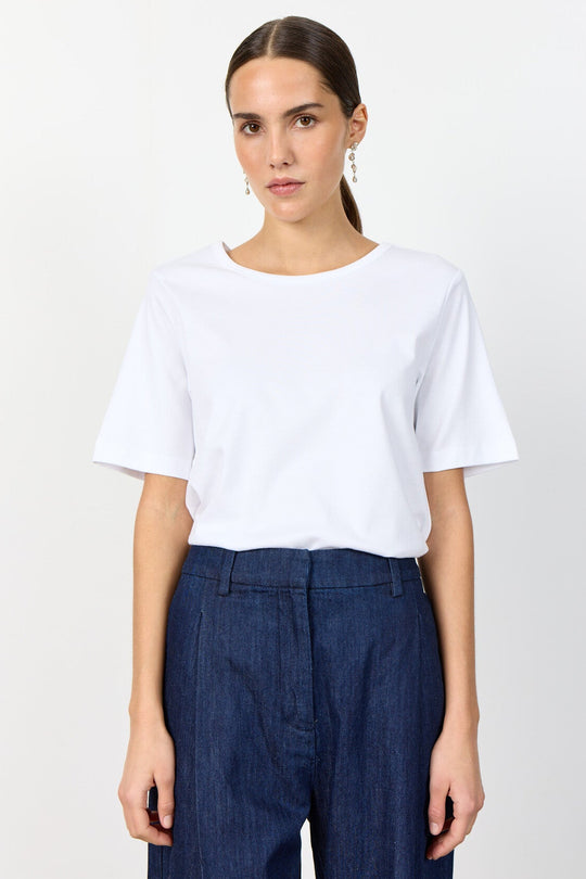 Leveté Room Paloma 1 T-shirt – klassisk T-shirt med rund hals og korte ærmer.