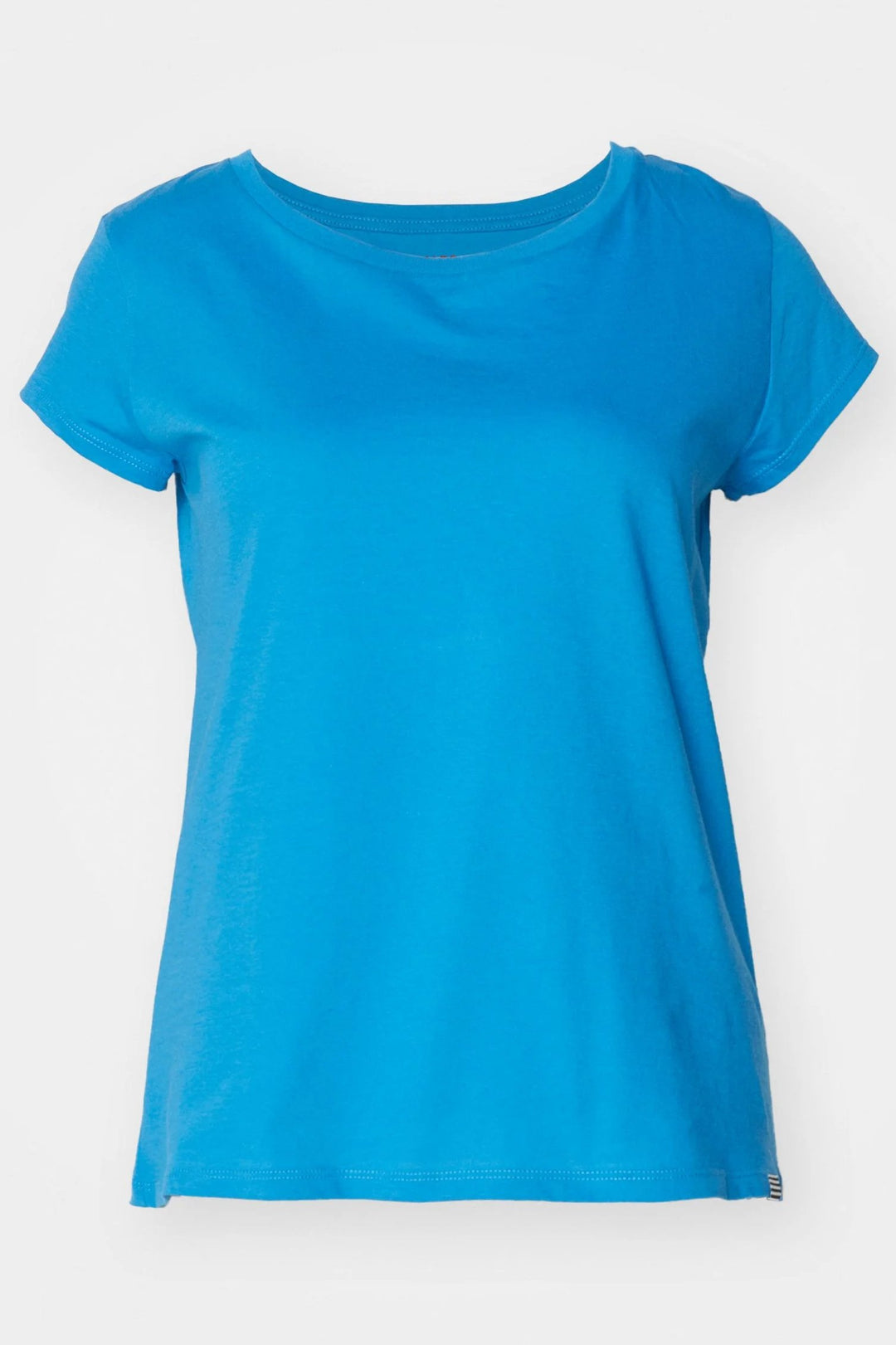 Mads Nørgaard | T-Shirt | Organic Jersey Teasy Tee FAV, Mediterranian Blue