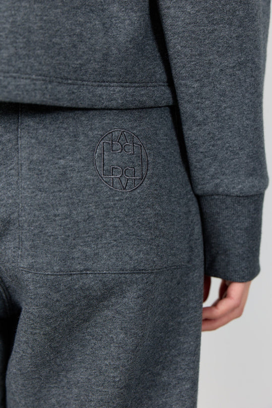 Leveté Room Nuka 15 bukser i dark grey – sweatpants med elastisk talje og lige ben.