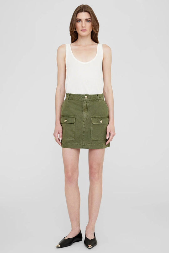 Anine Bing | Nederdel | Aliza Skirt, army green