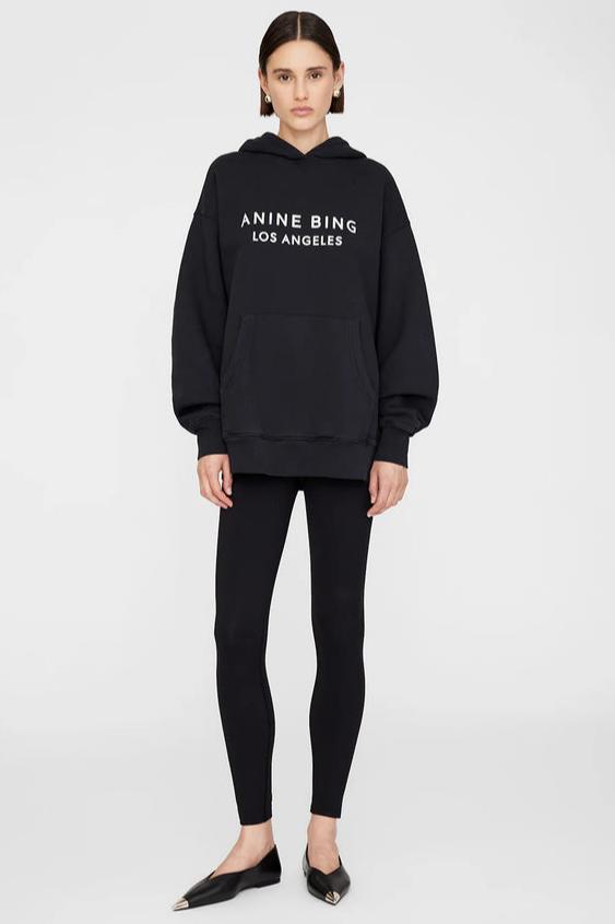 Anine Bing | Hoodie | Alto Hoodie, black