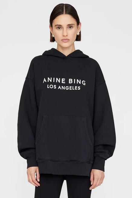 Anine Bing | Hoodie | Alto Hoodie, black