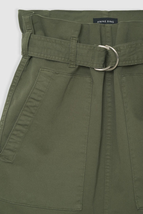 Nederdel | ANINE BING Aveline Skirt, army green