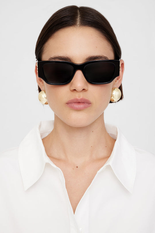 Anine Bing | Solbriller | Bowery sunglasses, black