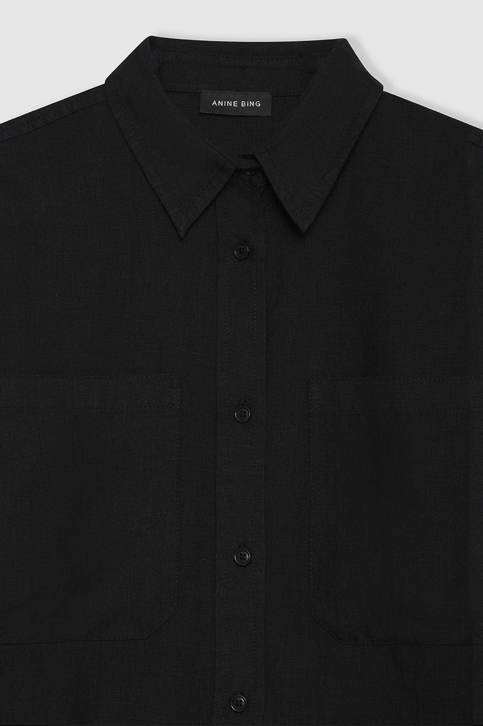 Anine Bing | Skjorte | Dante Shirt, washed black