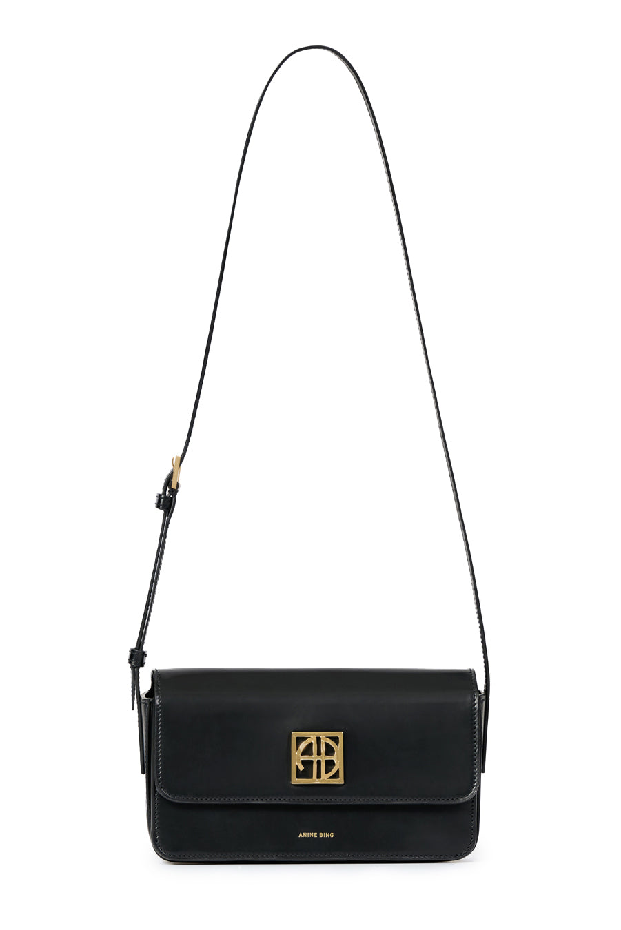 Anine Bing | Crossbody | Elly bag, high shine black