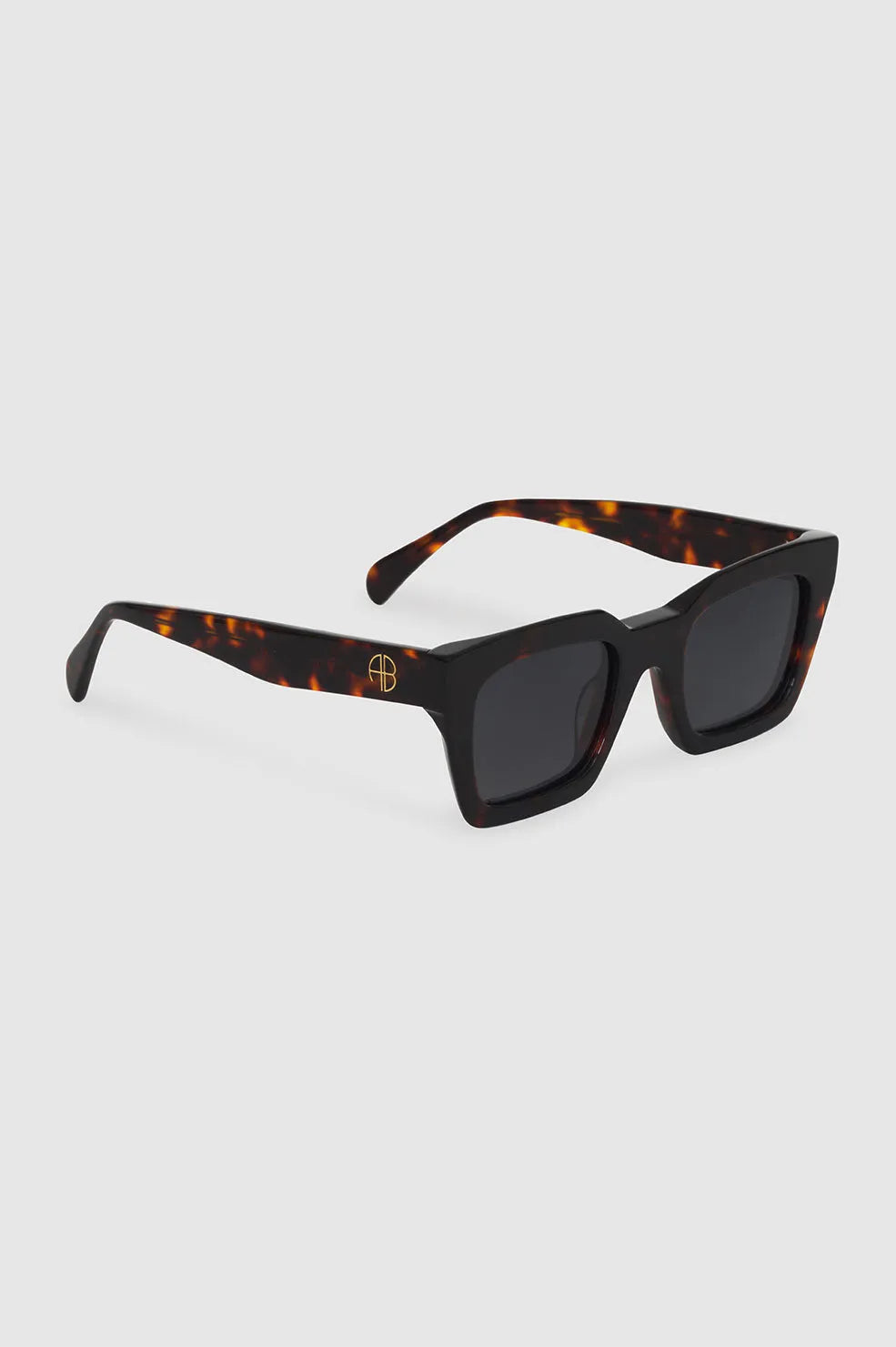 Solbriller | Anine Bing One Indio Sunglasses, dark tortoise