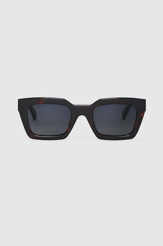 Solbriller | Anine Bing One Indio Sunglasses, dark tortoise