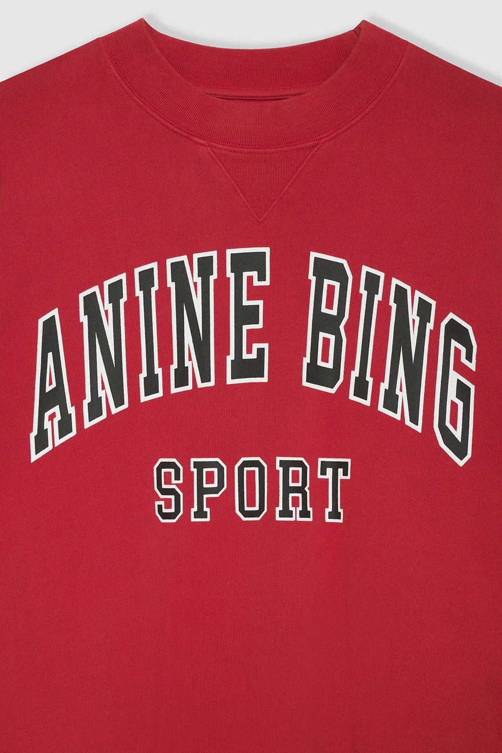 ANINE BING Sweatshirt Jaci, red