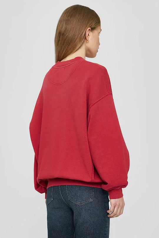 ANINE BING Sweatshirt Jaci, red