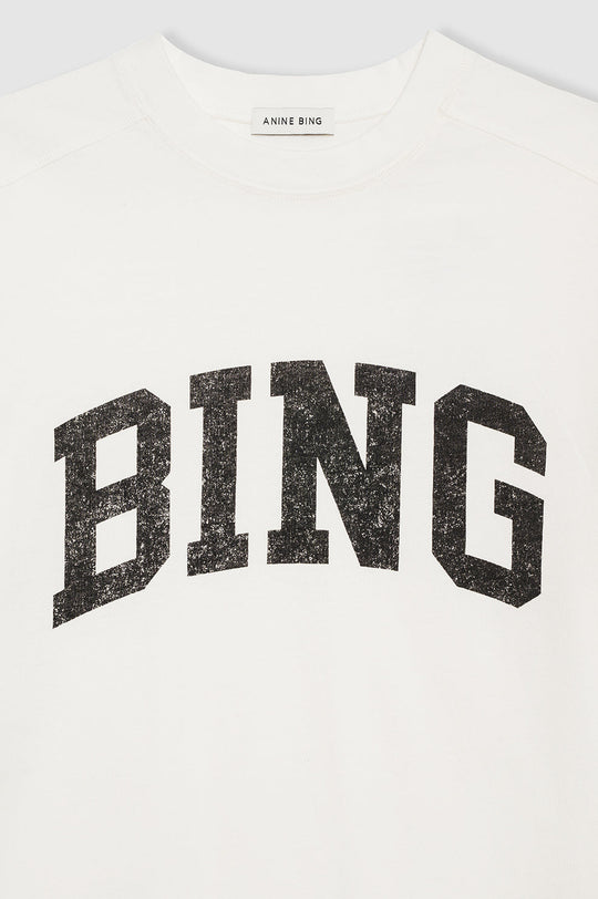 Anine Bing | T-shirt | Jaylin tee, ivory