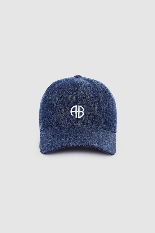Anine Bing | Kasket | Jeremy Baseball Cap AB, clean indigo