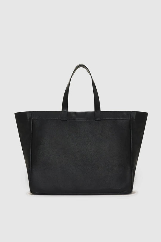 Shopper | Anine Bing One Large Rio Tote, black recycled