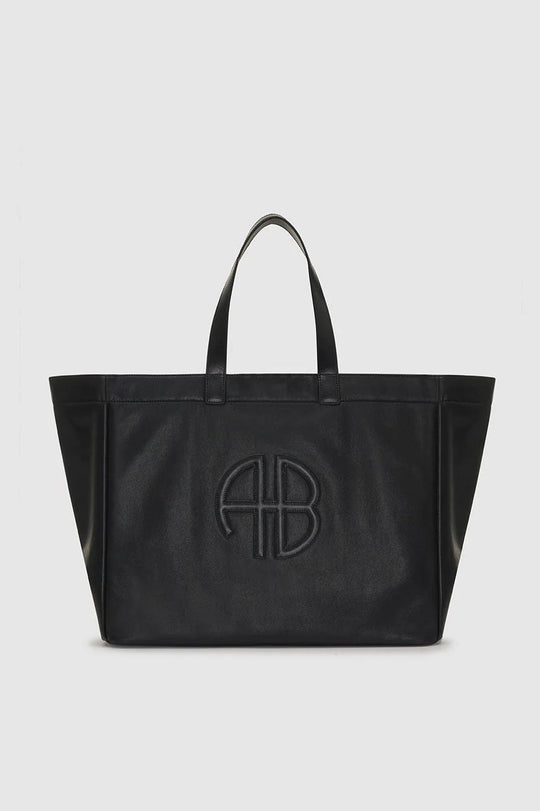 Shopper | Anine Bing One Large Rio Tote, black recycled