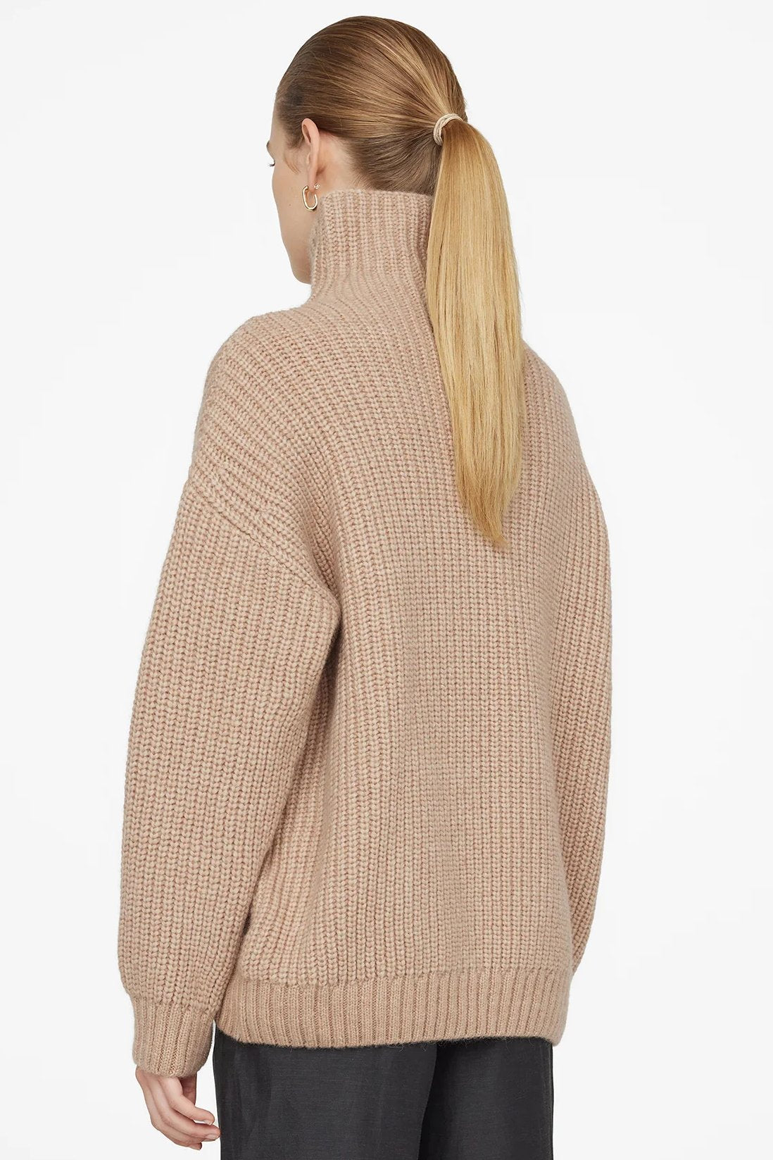 SHOP Sweater ANINE BING Sydney sweater camel Cassandra