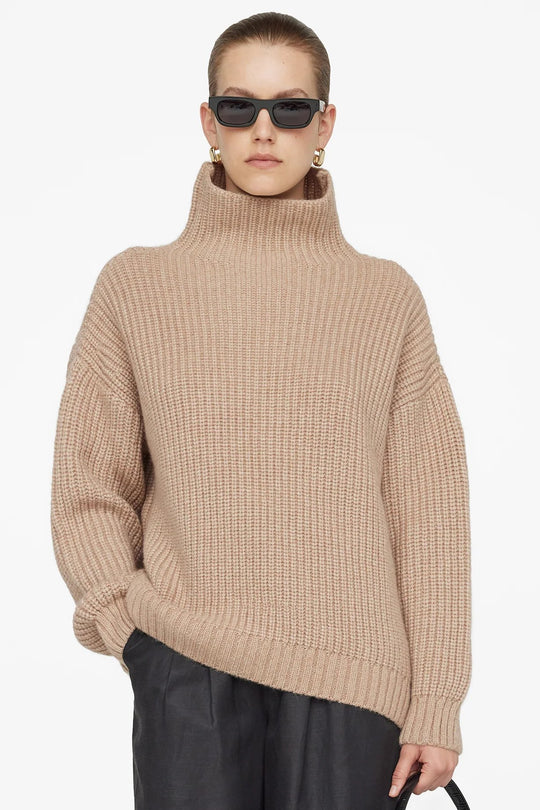 ANINE BING Sydney sweater, camel