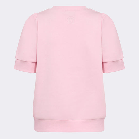 Leveté Room Nuka 19 T-shirt i rose – klassisk T-shirt med rund hals og blød kvalitet.