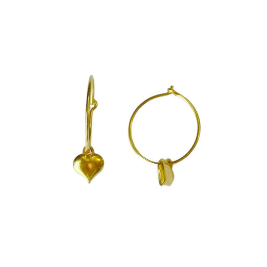 Pico | Øreringe | Loveshine Hoops, goldplated